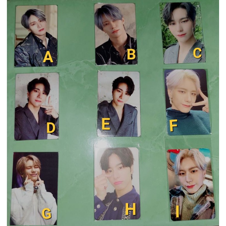 Photocard PC Official victon seungsik