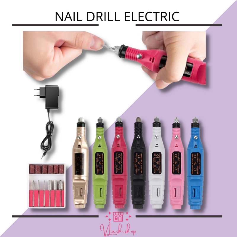 NAIL DRILL ELECTRIK - KIKIR ELEKTRIK