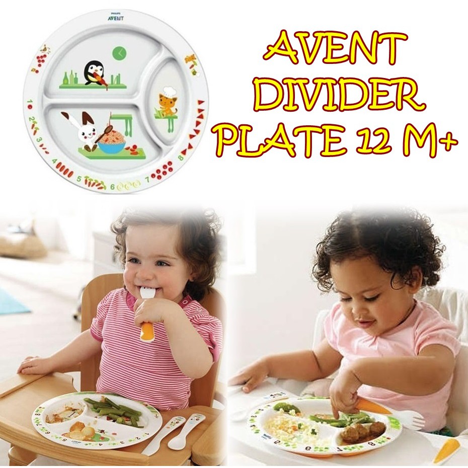 PIRING ANAK AVENT DIVIDER PLATE 12 M+