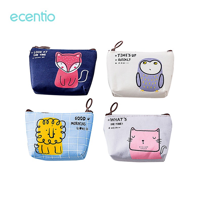 

Ecentio Coin bag Dompet Koin Kartun 4 Warna