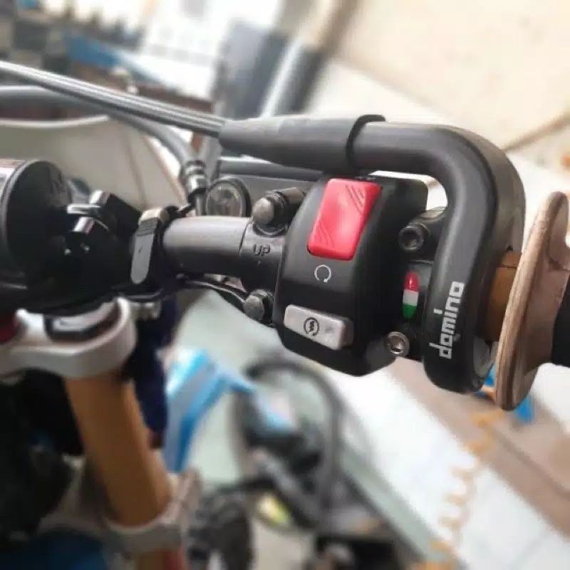 Gas Spontan 2 kabel aktif Gas Spontan crf 150 KLX plus Saklar on off Starter KTC