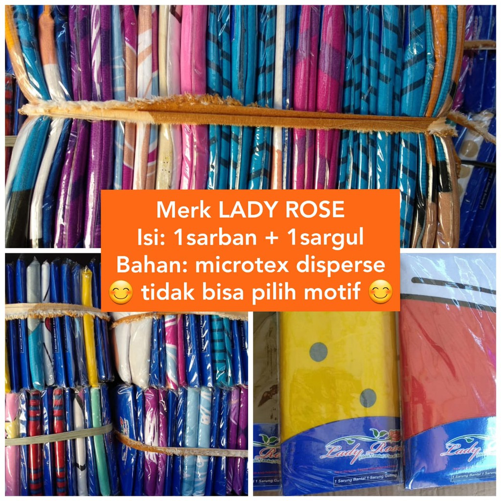 Ss Sarung Bantal KINTAKUN Mix Motif 1kg Bisa 6set Part A sarban