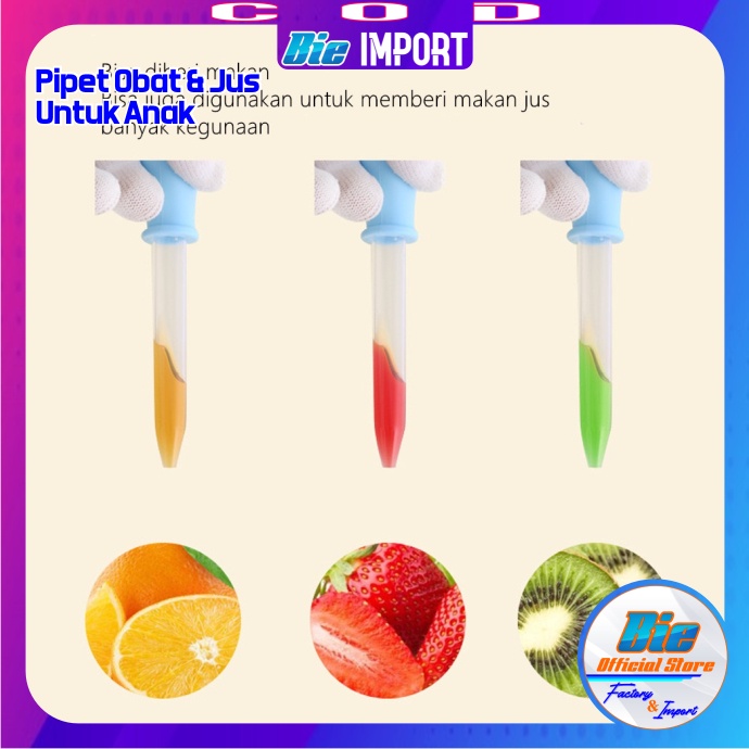 Pipet Tetes Obat Bayi Multifungsi Impor Best Seller