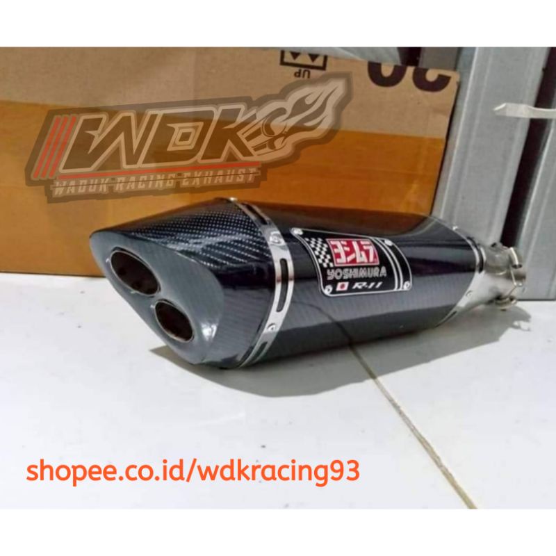 knalpot yoshimura R11 slincer only, ekzos yoshimura R11 muffler only