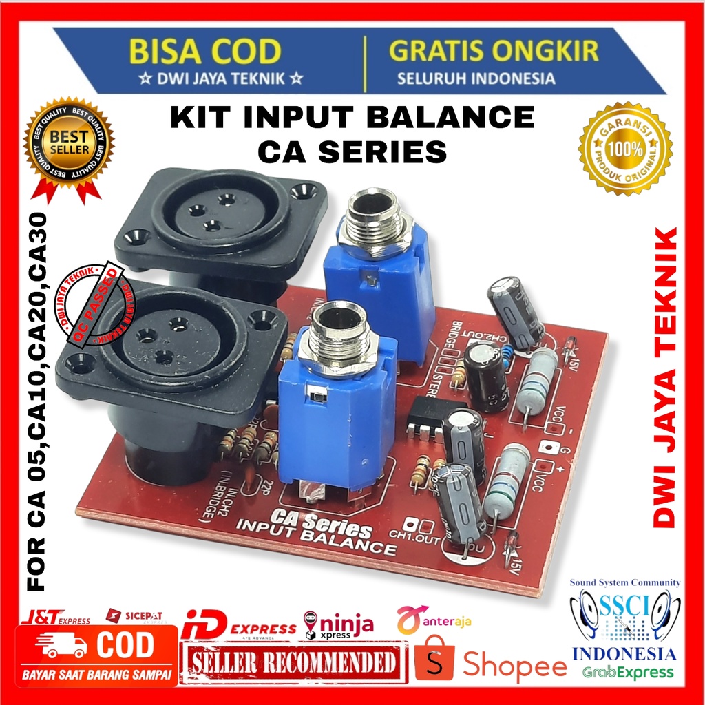 Ca series input balance panel ca belakang