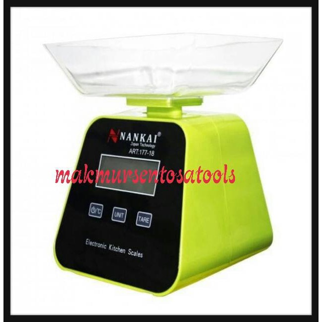ORIGINAL - TIMBANGAN DUDUK DIGITAL KOTAK NANKAI 5KG