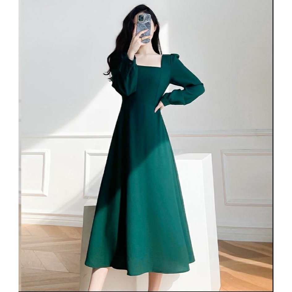 FWG - DRESS RANI / LONGDRESS CASUAL / DRESS WANITA / PAKAIAN WANITA DRESS / DRESS KOREA / DRES