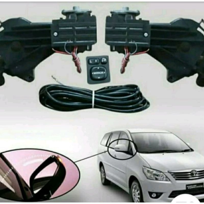 spion motor spion lipat Innova 2005-2015 retrack spion Innova