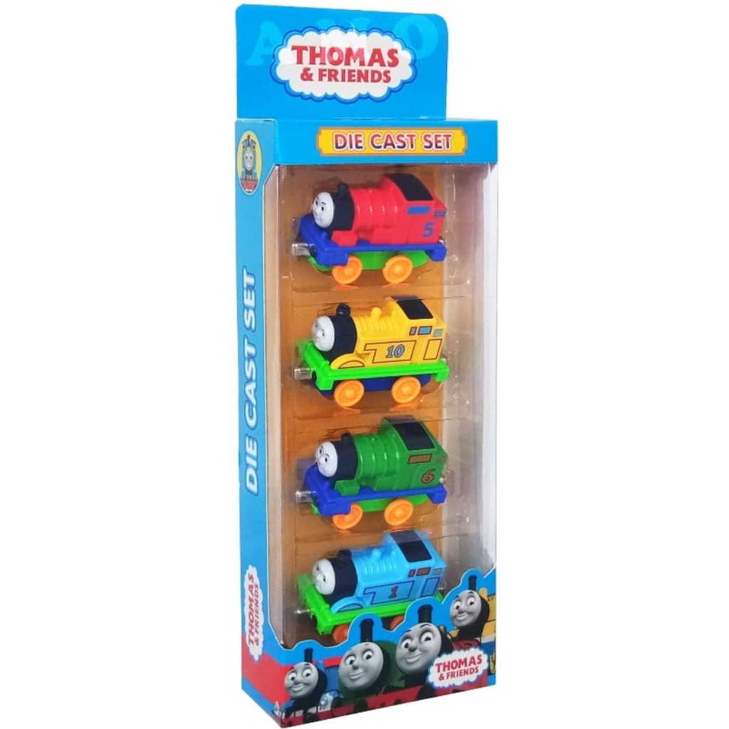 Diecast Thomas And Friends - Diecast Hotwheels - Diecast Set Die Cast Set Thomas - Kereta Api Thomas