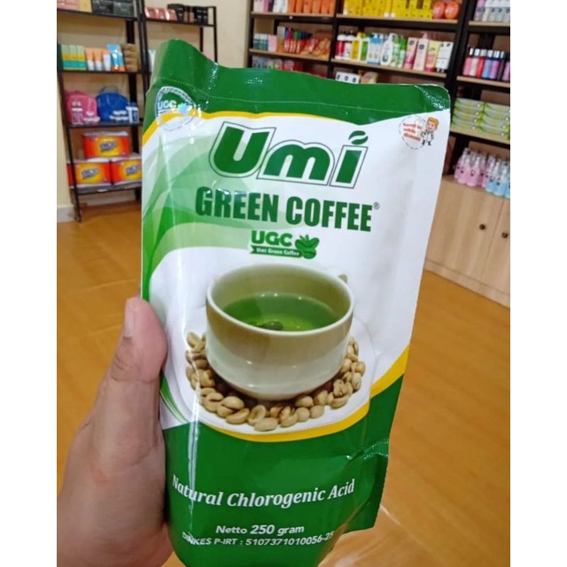 umi green coffee original/kopi pelangsing murah