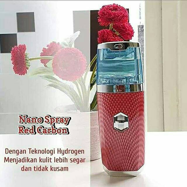 Nanospray red carbon_Nano Spray MCI Original