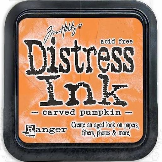 

(BISA COD) Distress ink carved pumpkin OBRAL Kode 21