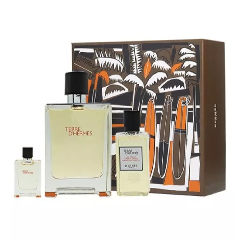 Hermes Terre d Hermes Man EDT Gift Set Original BPOM