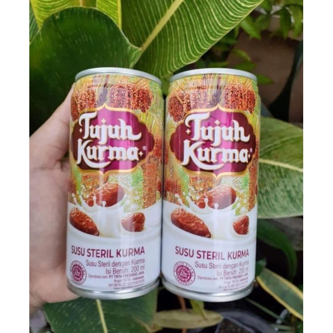 

TUJUH KURMA SUSU STERIL 200ML / PRODUKSI TERBARU / TERLARIS / KAYA AKAN VITAMIN