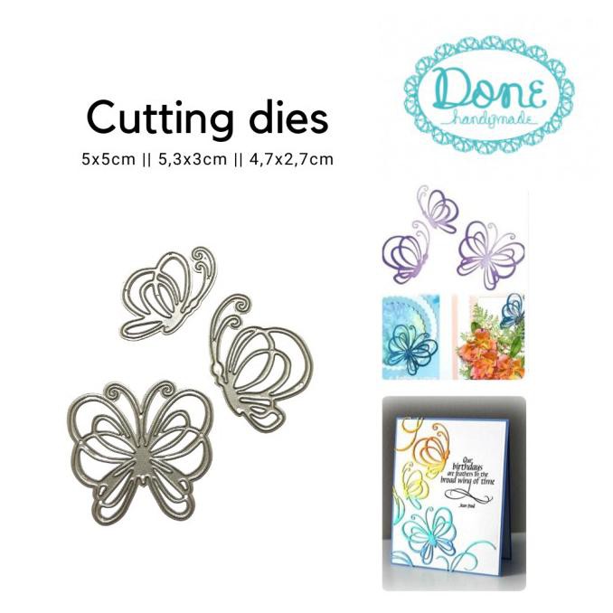 

✨BISA COD✨ Dies cutting dies butterfly kupu kupu cutting scrapbooking - DHPATTERN