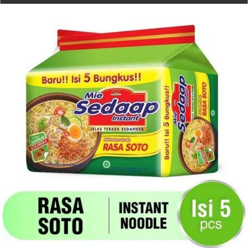 

Mie Instant Sedaap isi 5pcs
