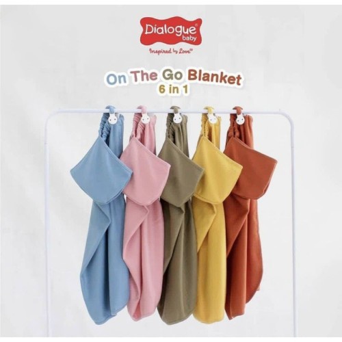 Dialogue Baby On The Go Blanket Selimut 6 in 1 Function