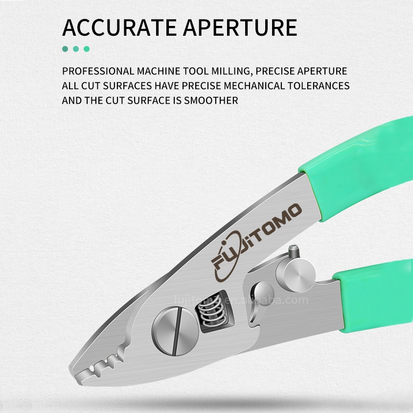 FO - Fujitomo M3 Optical Fiber Stripper Pengupas Kabel Optik 3 Lubang