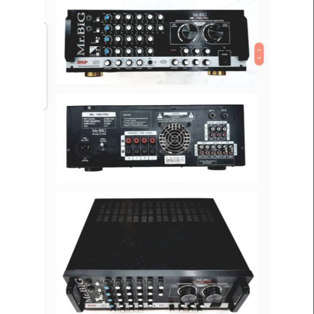 Amplifier Mr. BIG Mb 7080 pro / Amply Mr. BIG mb 7080 Pro