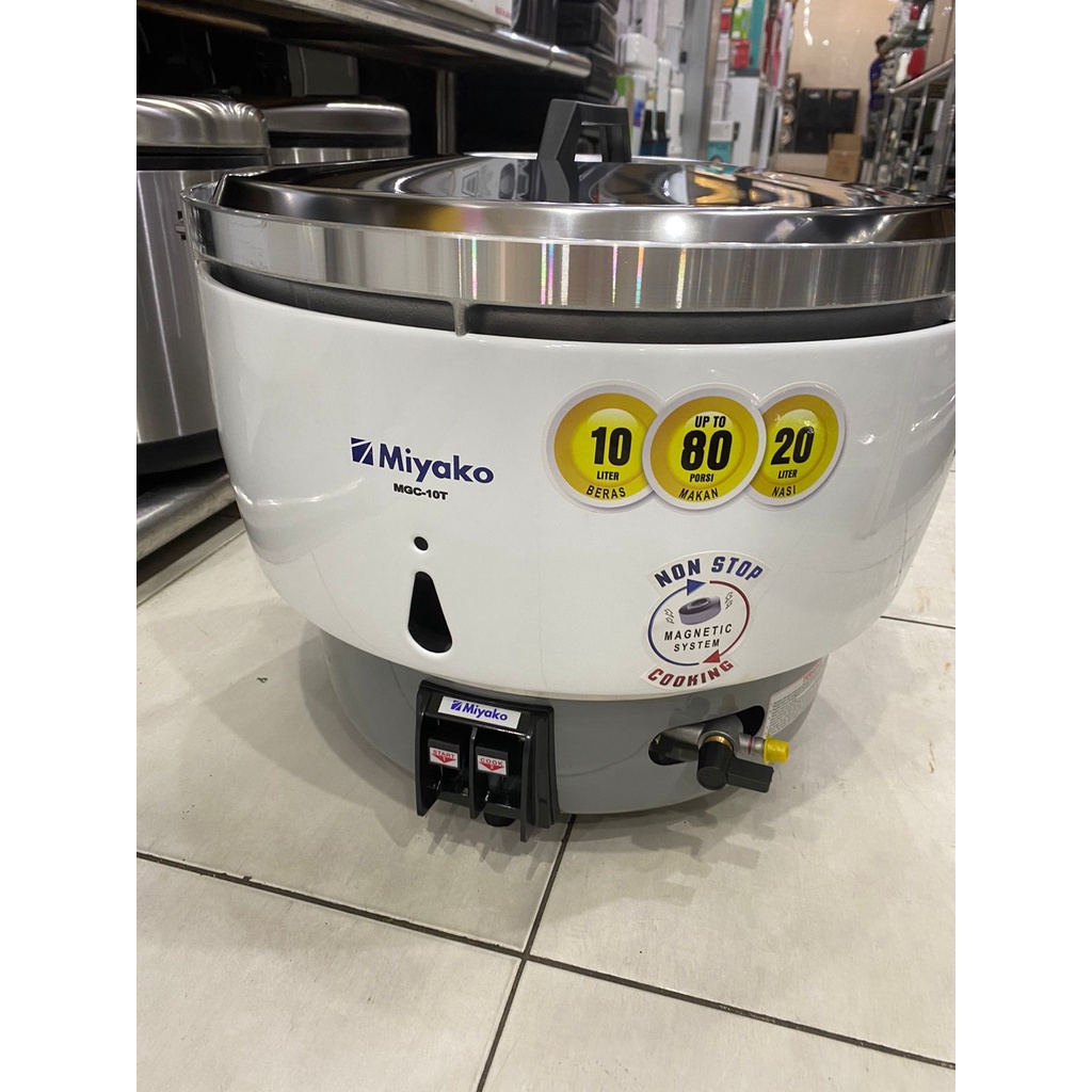 MIYAKO MGC-10T RICE COOKER GAS 10 LITER