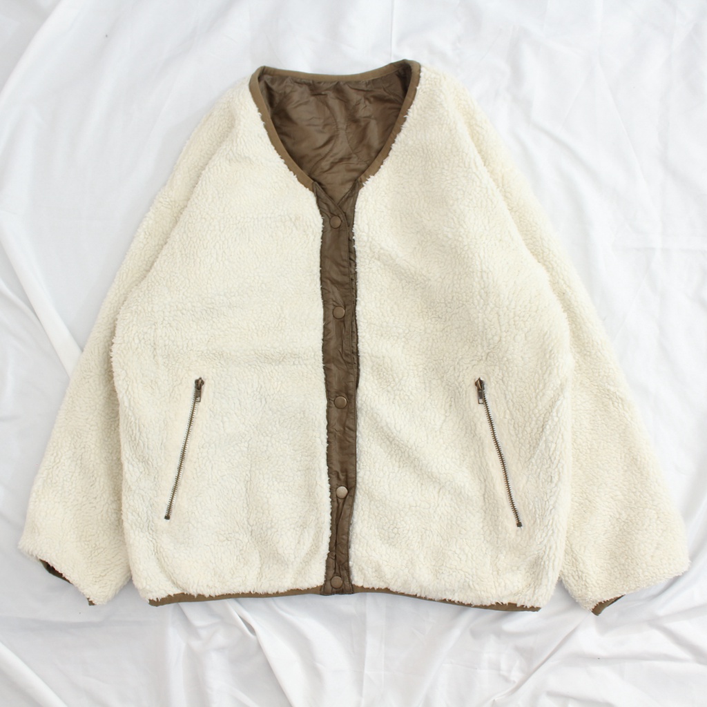W CLOSET LINER SHERPA REVERSIBLE JACKET