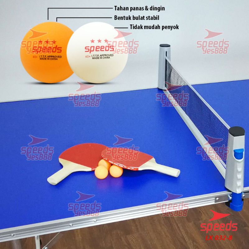 Bola Ping Pong PingPong Bola Tenis Meja Bintang 3 isi 1 pcs SPEEDS 032-8