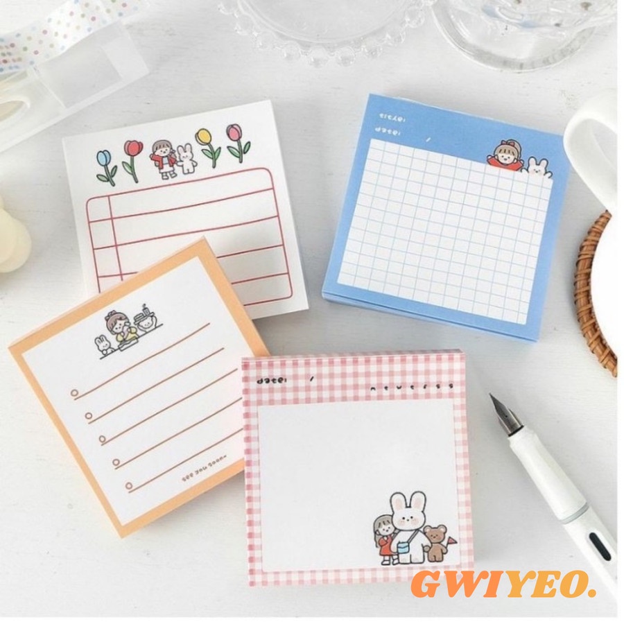 

Memo Pad Korea To Do List Isi 50 Lembar