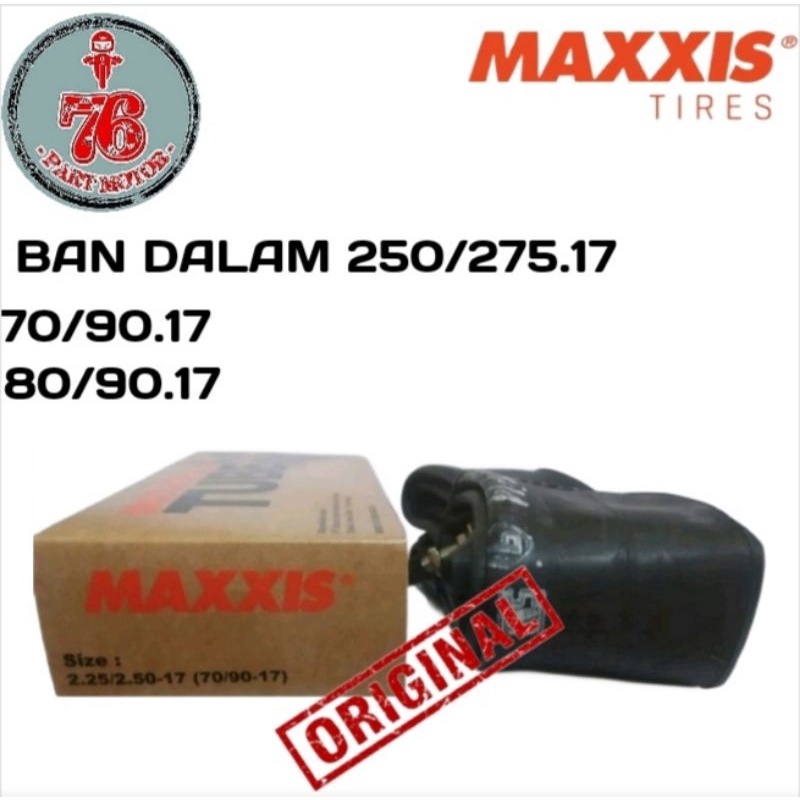 BAN DALAM MAXXIS 250/275.17 FOR ALL  (70/90.17)/(80/90.17)