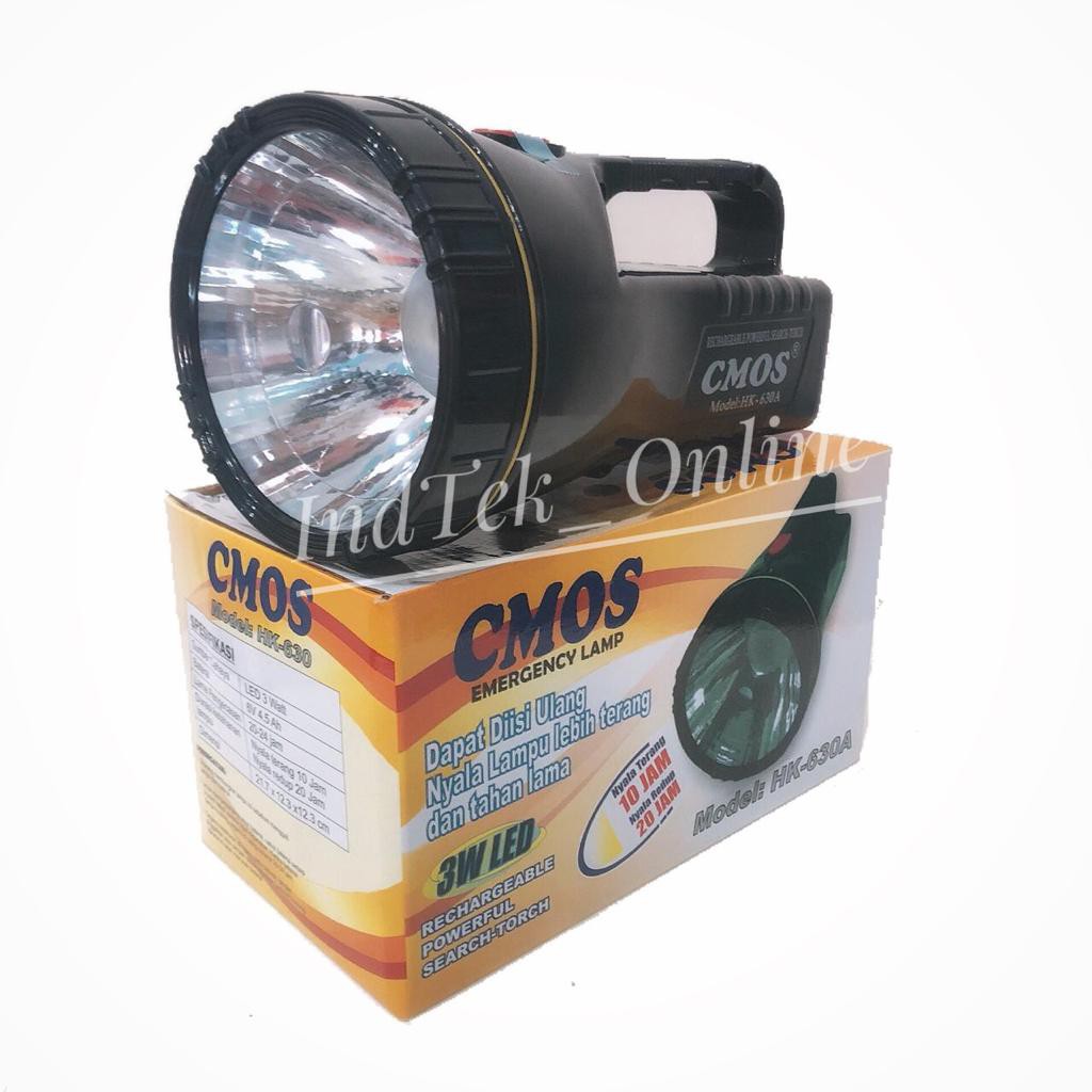 Senter LED / Emergency Lamp CMOS HK-630A