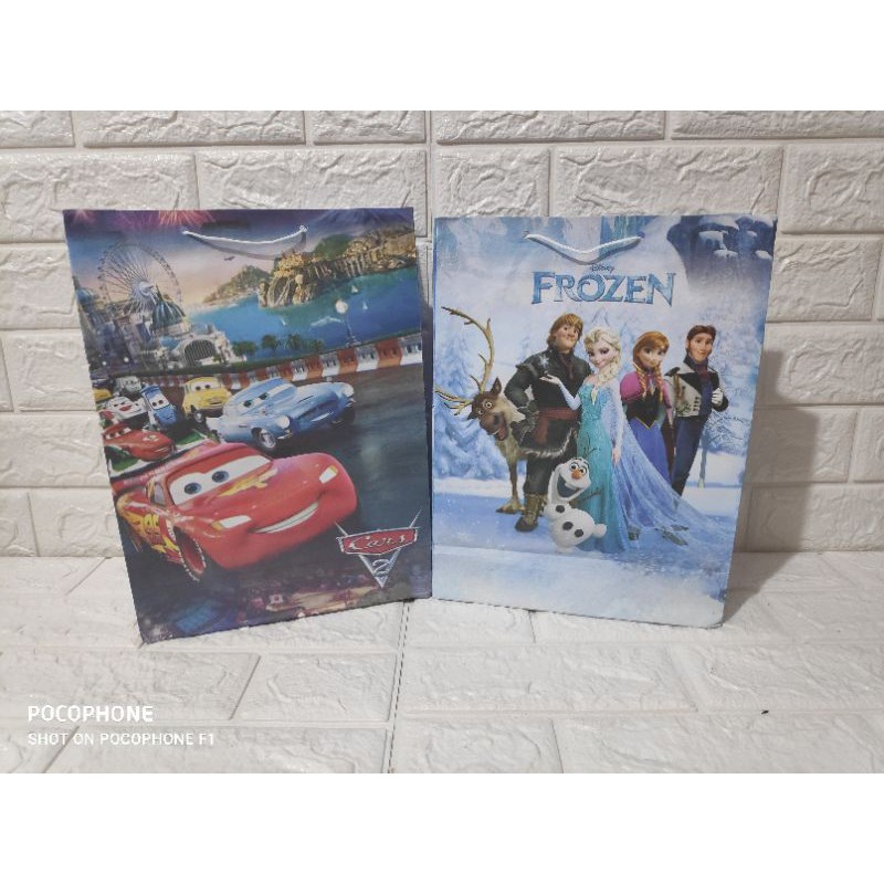 

GOODIE BAG / PAPER BAG KARAKTER ANAK UK L
