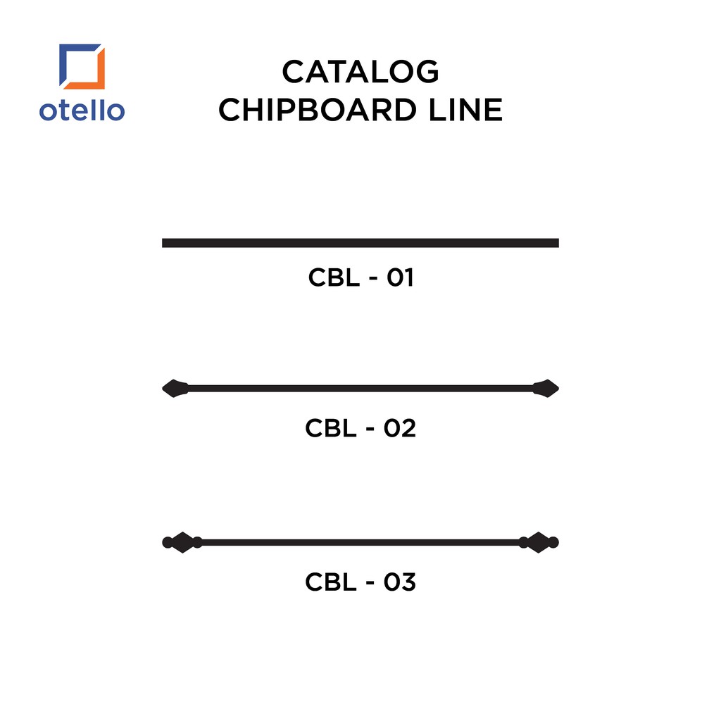 Chipboard Craft | Line Garis