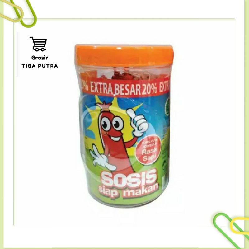 

Sosis So Nice Rasa Sapi Kemasan Toples / Sosis Siap Makan