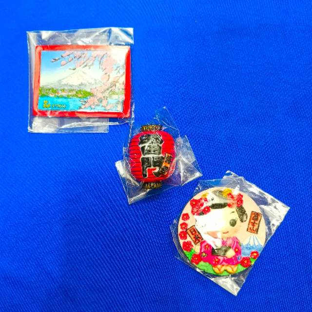 Magnet kulkas Jepang Tempelan kulkas Jepang souvenir japan