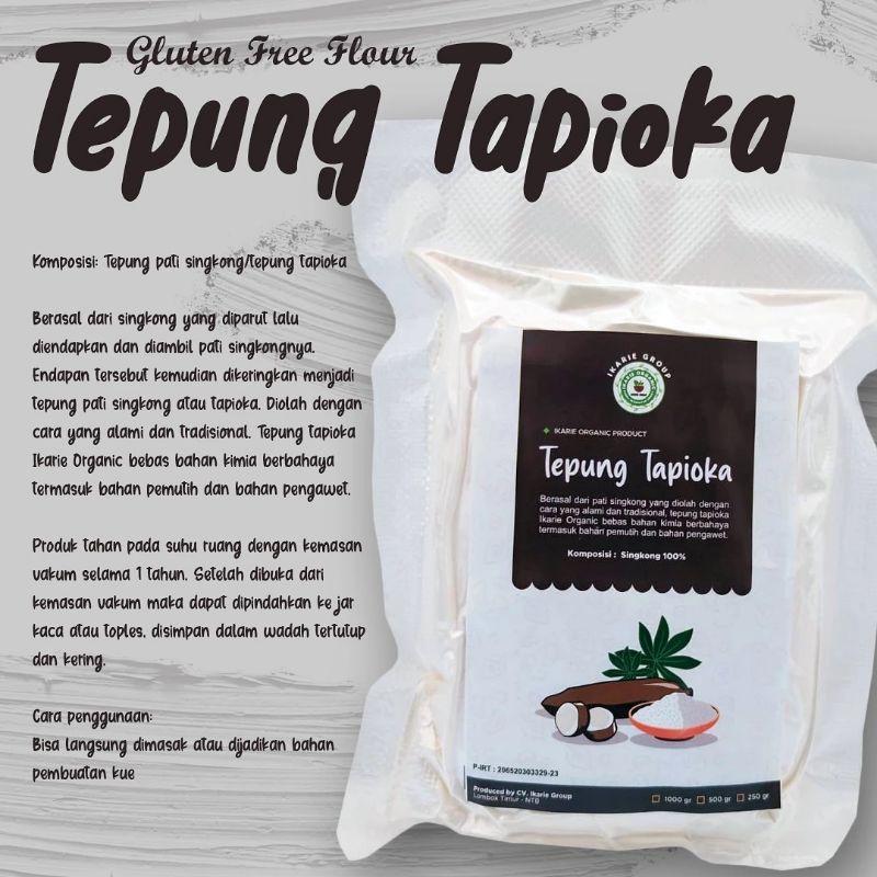 

Tepung Tapioka Ikarie Organic