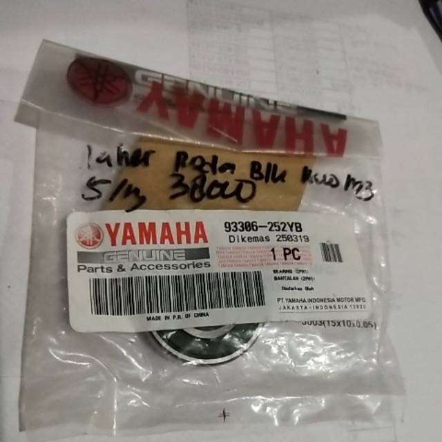 93306-252YB Bearing Roda Belakang Mio M3 Laker 6202 NSK asli Yamaha