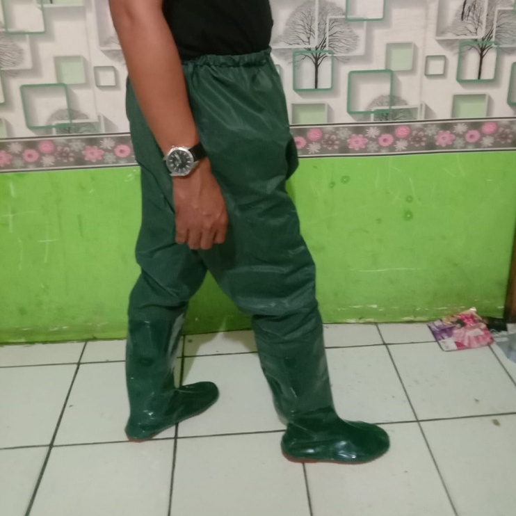 sepatu celana mancing sepatu boot ladang sepatu boot petani 110 cm