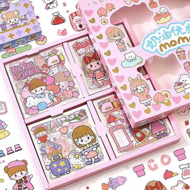 

Terbaru 8.8 100 Lembar Stiker Motif Kartun Korea Lucu Anti Air Dekorasi Handbook Scrapbook DIY