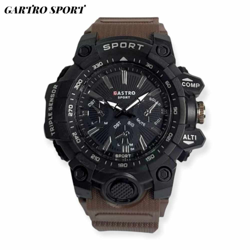 JAM TANGAN PRIA GASTRO G02 SPORT ANALOG WATCH JAM TANGAN RUBBER  GROSIR