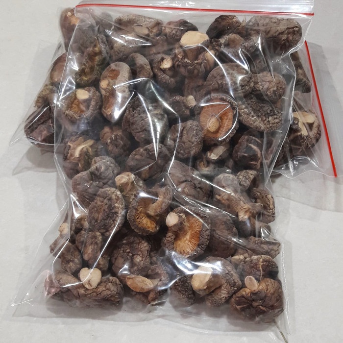 

NEW jamur shitake kering uk 3-4cm 1ons/100gr