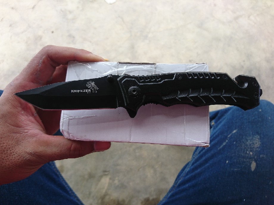 Pisau Lipat Boker Cs Go Portable Folding Knife Square Head