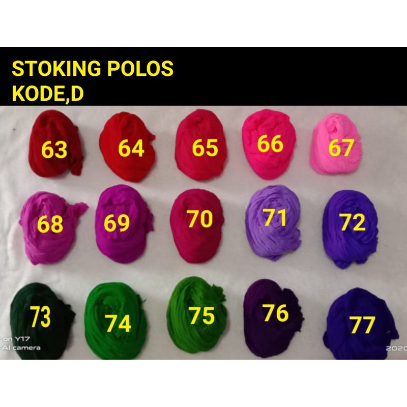 stoking polos stoking bunga