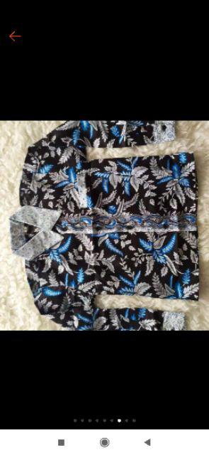 Kemeja Batik Pria Lengan Panjang Motif Terbaru Buar Seragam Kerja Kondangan Harian Sarimbit Dll