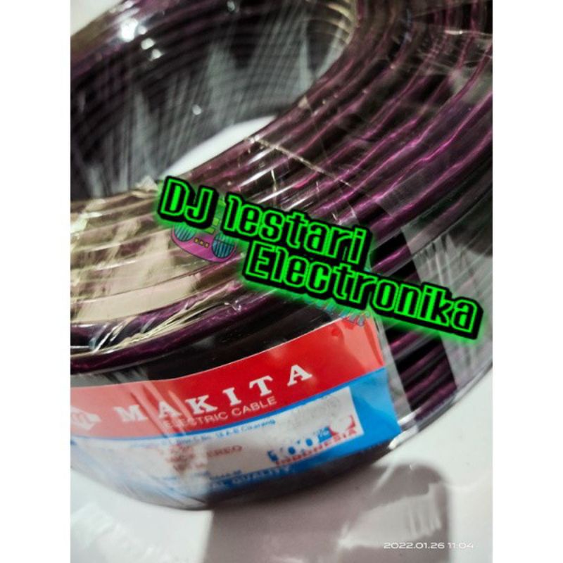 Kabel Microphone Makita Transparan Kabel mic Makita transparan Eceran Per 5 meter