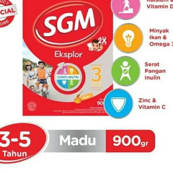 

PROMO MURAH!!! Sgm 3 plus eksplor madu vanila 900 gram