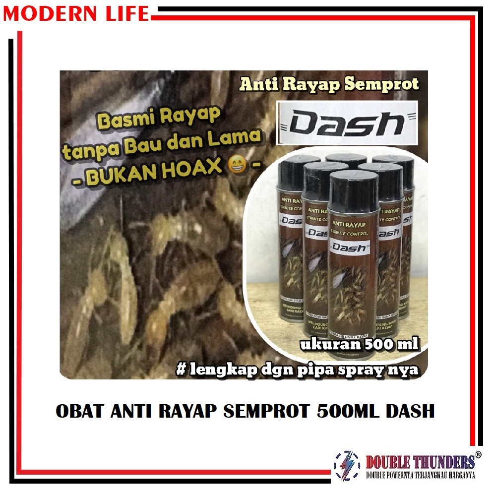 Obat Semprot Anti Rayap Pembasmi Rayap uk. 500 ml - DASH 500ml