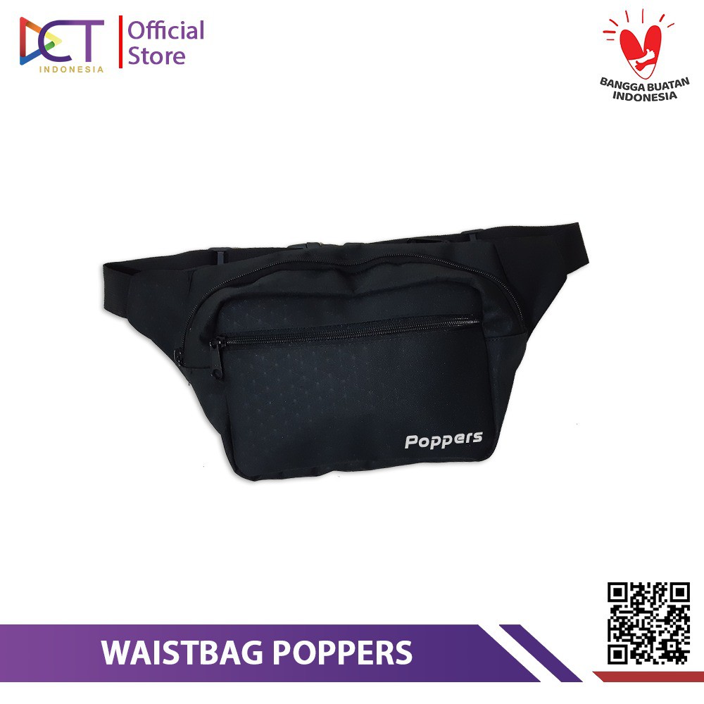 Waist Bag - Tas Pinggang Pria Poppers