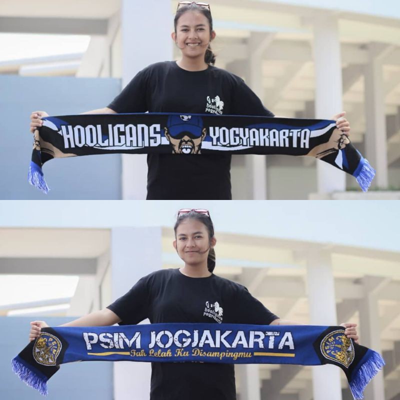 Scarf Syal Rajut 14 Get Spesial Hooligans Yogyakarta - PSIM Jogjakarta