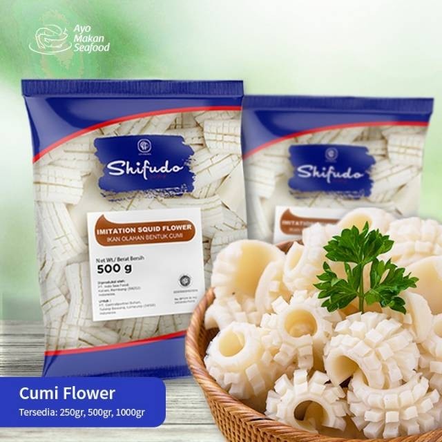 

SHIFUDO CUMI FLOWER / IMITATION SQUID FLOWER 250GR