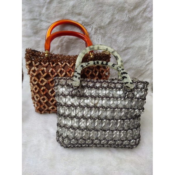 Tas wanita mote manik / beaded bag