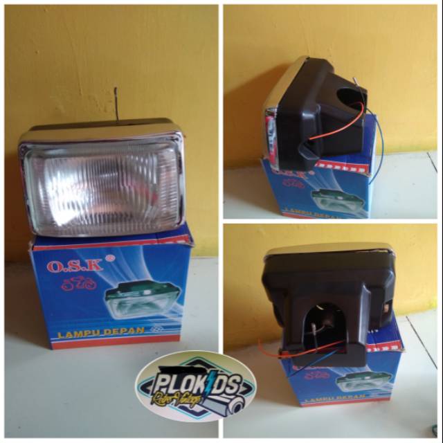Lampu depan win 100 Gl 100 headlamp Honda win dan gl 100